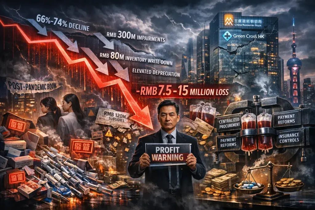 China Resources Boya Bio-pharmaceutical Warns of Steep 2025 Profit Drop After Key Acquisition