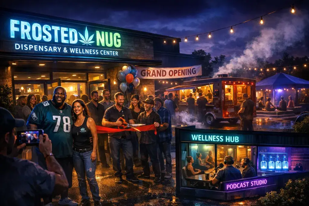 Frosted Nug Dispensary Launches in Carney’s Point with Expansive Wellness Hub Vision