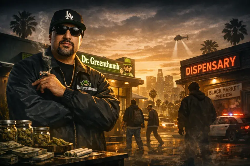 B-Real Expands Dr. Greenthumb Dispensaries Amid California's Cannabis Struggles