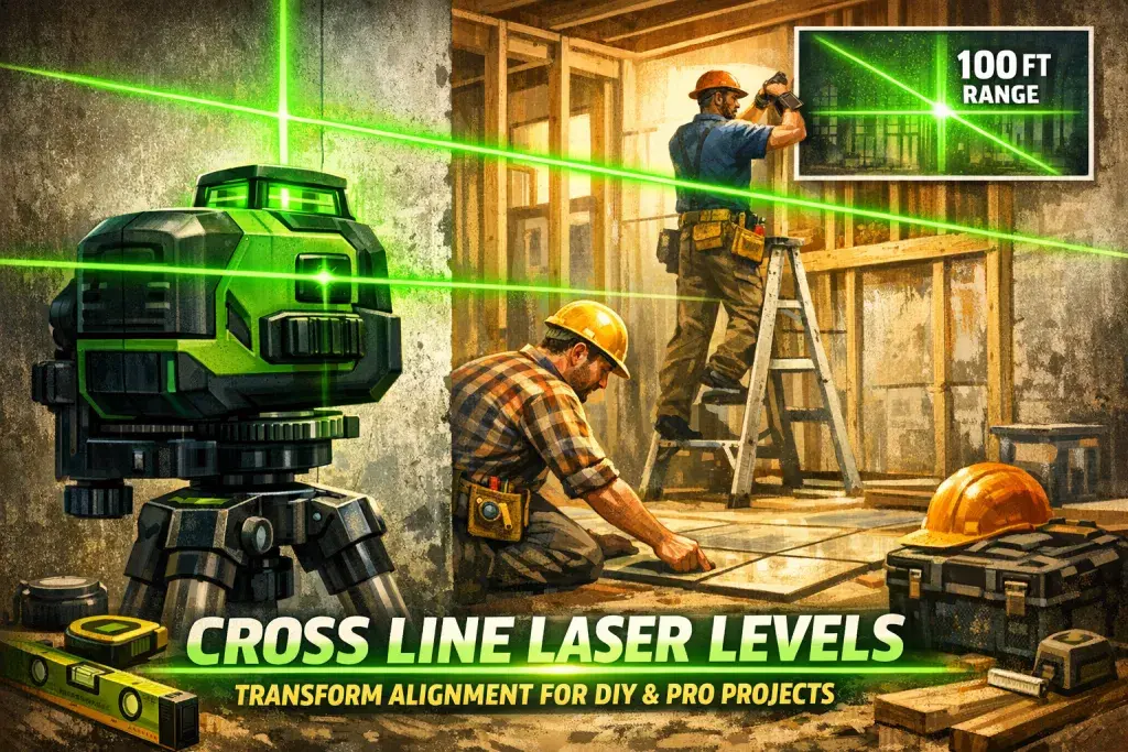 Cross Line Laser Levels Transform Alignment for DIY and Professional Projects