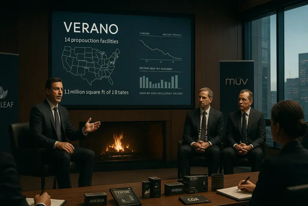 Verano Executives Court Investors as Multi-State Operators Face Scrutiny